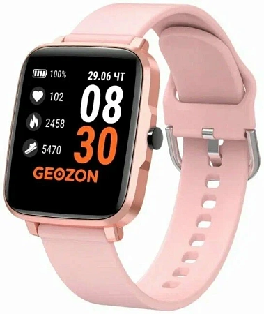Умные часы Smart STAYER PINK G-SM13PNK Geozon