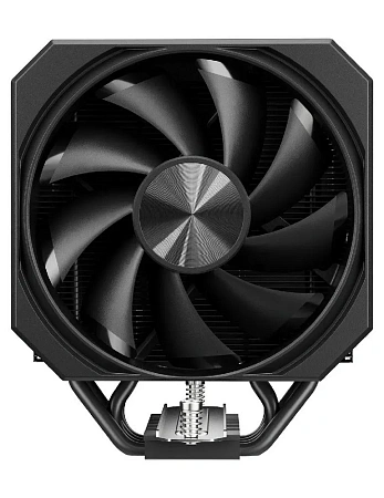 Кулер upHere UP1KC4 Black ARGB Cover (4HPx6mm,230W TDP,1x120mm fan,600-1650RPM,68CFM,25dBa)