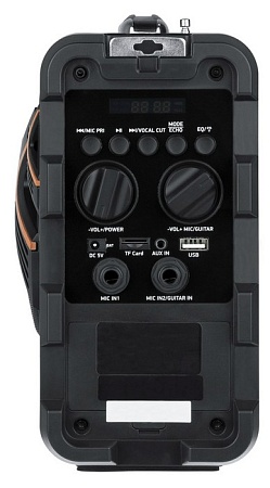 Колонки BBK BTA607 1.0 черный 35Вт BT портативные