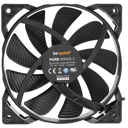 Вентиляторы Be Quiet Pure Wings 2 Black 120mm (2000 об/мин,PWM,4-pin,36.9 дБ,51.4 CFM)