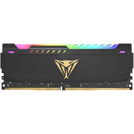 DIMM DDR4 8192Mb PC25600 DDR4-3200 Patriot Viper Steel RGB, CL18, 1.35V DIMM DDR4 8192Mb PC25600 DDR4-3200 Patriot Viper Steel RGB, CL18, 1.35V