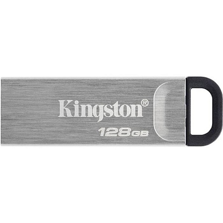 USB Flash накопитель 128Gb Kingston DataTraveler Kyson DTKN/128GB USB3.2 серебристый/ черный