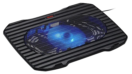 Подставка для охлаждения ноутбука 15.6" Buro BU-LCP156-B114 (357x265x33мм,1xUSB,1x140ммFAN,345г мета Подставка для охлаждения ноутбука 15.6" Buro BU-LCP156-B114 (357x265x33мм,1xUSB,1x140ммFAN,345г мета