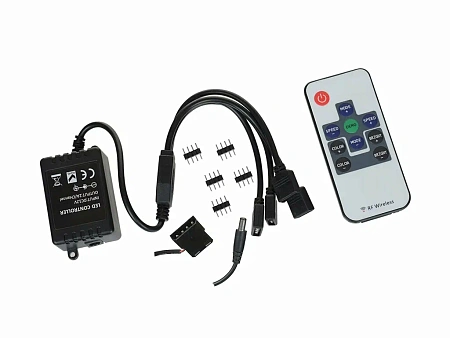 Контроллер вентиляторов RGB Gamemax RMT-RGB 4Pin с пультом Контроллер вентиляторов RGB Gamemax RMT-RGB 4Pin с пультом