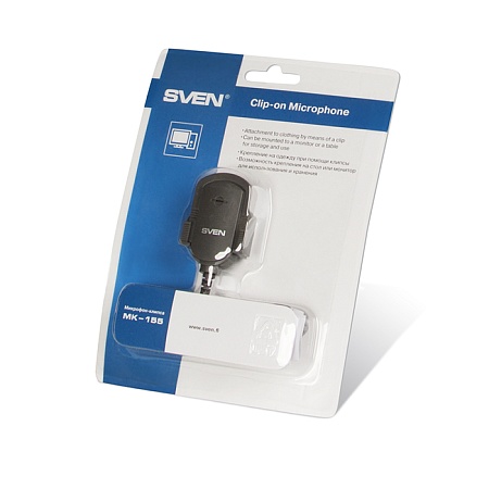 Микрофон проводной Sven MK-155 1.8м черный Микрофон проводной Sven MK-155 1.8м черный