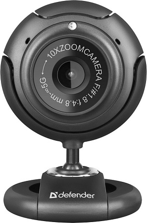Веб-камера Defender C-2525HD 2МП,черный Веб-камера Defender C-2525HD 2МП,черный