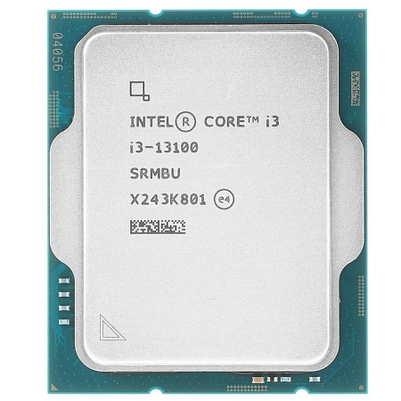 CPU Intel Core i3-13100 OEM Soc-1700 3.4GHz (TDP60W,UHD 730) CPU Intel Core i3-13100 OEM Soc-1700 3.4GHz (TDP60W,UHD 730)