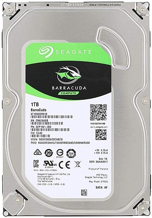 Накопитель HDD 3,5" SATAIII 1Tb Seagate ST1000DM010 RECERTIFIED, 64MB ,7200 RPM Накопитель HDD 3,5" SATAIII 1Tb Seagate ST1000DM010 RECERTIFIED, 64MB ,7200 RPM