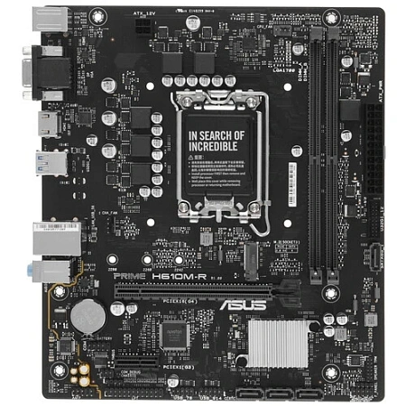 Материнская плата S1700 mATX ASUS PRIME H610M-R-SI DDR5 Материнская плата S1700 mATX ASUS PRIME H610M-R-SI DDR5