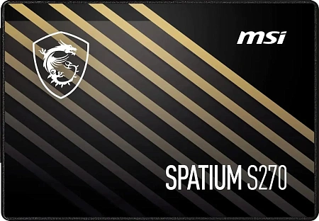 Накопитель SSD SATAIII 2.5" 240Gb MSI SPATIUM S270 Накопитель SSD SATAIII 2.5" 240Gb MSI SPATIUM S270