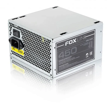 Блок питания ATX 450W Foxline FZ-450 Блок питания ATX 450W Foxline FZ-450