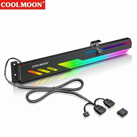  Кронштейн для видеокарты COOLMOON GT85V ARGB