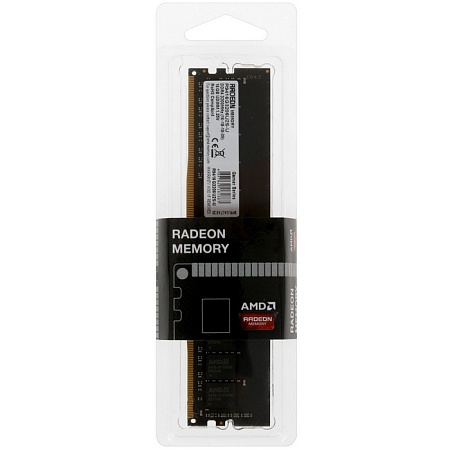 DIMM DDR4 16384Mb PC25600 DDR4-3200 AMD Radeon R9 Gamers Series Black CL16, 1.35V