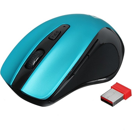 Мышь беспроводная оптическая Defender Prime MB-053 бирюзов,6D,800-1600dpi,бесшумн Мышь беспроводная оптическая Defender Prime MB-053 бирюзов,6D,800-1600dpi,бесшумн