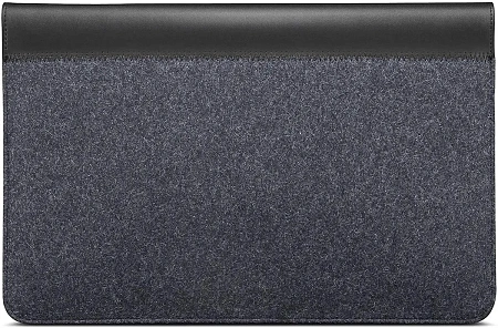 Чехол для ноутбука 15" Lenovo Sleeve черный ткань/кожа Чехол для ноутбука 15" Lenovo Sleeve черный ткань/кожа
