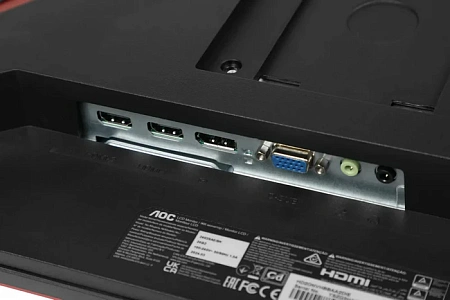 LCD монитор 23.8" AOC 24G2SAE Black-Red
