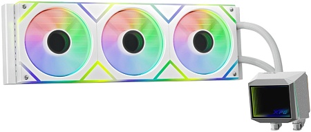 СВО XPG LEVANTE II 360 White (3x120mm Infinite Mirror fan design) СВО XPG LEVANTE II 360 White (3x120mm Infinite Mirror fan design)