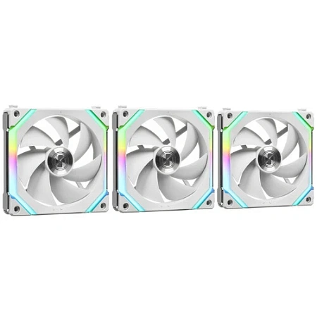 Вентилятор Lian Li UNI FAN SL120 V2 Black (UF-SL120V2-1B/120x120x28мм (PWM,ARGB,250-2000об/мин,29.2d Вентилятор Lian Li UNI FAN SL120 V2 Black (UF-SL120V2-1B/120x120x28мм (PWM,ARGB,250-2000об/мин,29.2d