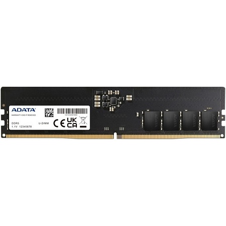 DIMM DDR5 32768Mb PC38400 DDR5-4800 A-Data AD5U480032G-S CL40 DIMM 288-pin 1.1В DIMM DDR5 32768Mb PC38400 DDR5-4800 A-Data AD5U480032G-S CL40 DIMM 288-pin 1.1В