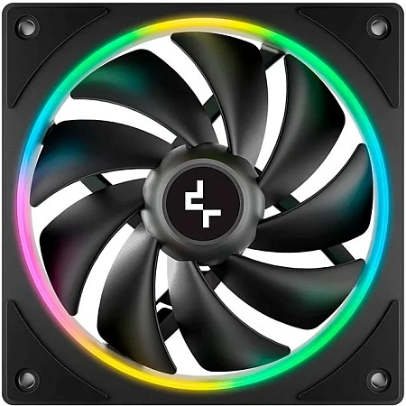 Вентилятор DEEPCOOL FL12 SE 120x120x25мм (PWM,ARGB,черный,400-1900об/мин) Вентилятор DEEPCOOL FL12 SE 120x120x25мм (PWM,ARGB,черный,400-1900об/мин)