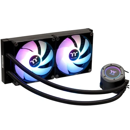 СВО для процессора Thermaltake TH280 V2 ARGB CL-W375-PL14SW-A Soc-AM5/AM4/1200/1700/1851 черный,4-pi СВО для процессора Thermaltake TH280 V2 ARGB CL-W375-PL14SW-A Soc-AM5/AM4/1200/1700/1851 черный,4-pi