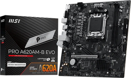 Мат.плата mATX Socket AM5 MSI PRO A620M-B EVO DDR5 Мат.плата mATX Socket AM5 MSI PRO A620M-B EVO DDR5