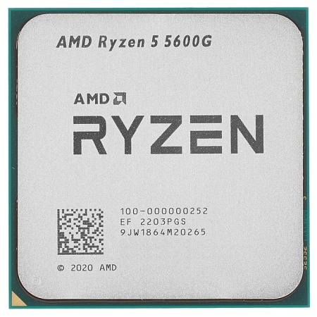 CPU AMD Ryzen 5 5600G (Cezanne,6C/12T,3.9/4.4GHz,16MB,65W,Radeon R7) OEM CPU AMD Ryzen 5 5600G (Cezanne,6C/12T,3.9/4.4GHz,16MB,65W,Radeon R7) OEM