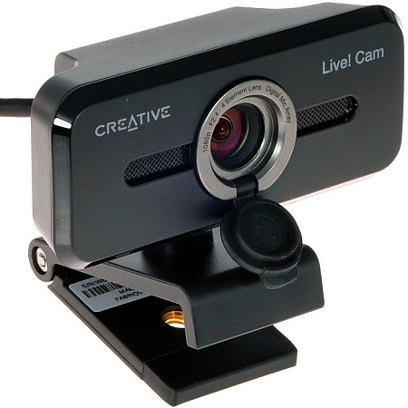 Веб-камера Creative Live! Cam SYNC 1080P V2 черный 2Mpix (1920x1080) USB2.0 с микрофоном