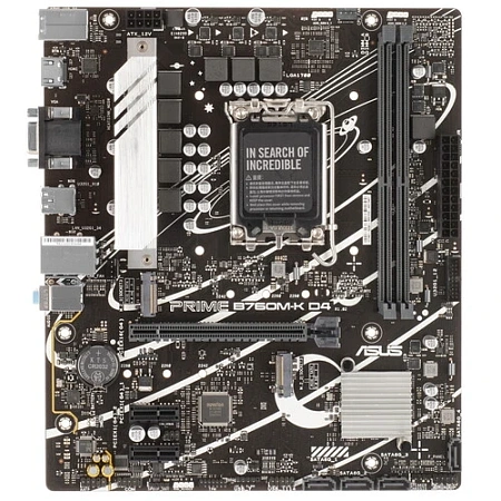 Материнская плата S1700 mATX ASUS B760M-K D4 Материнская плата S1700 mATX ASUS B760M-K D4