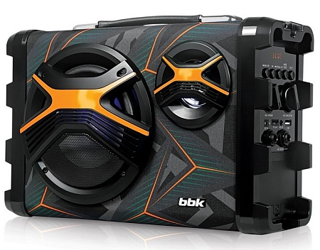 Колонки BBK BTA607 1.0 черный 35Вт BT портативные