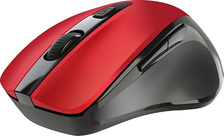 Мышь беспроводная оптическая Defender Prime MB-053 красный (6D,800-1600dpi,бесшумн) Мышь беспроводная оптическая Defender Prime MB-053 красный (6D,800-1600dpi,бесшумн)