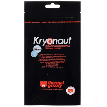 Термопаста Thermal Grizzly Kryonaut (1г.шприц) TG-K-001-RS-RU Термопаста Thermal Grizzly Kryonaut (1г.шприц) TG-K-001-RS-RU