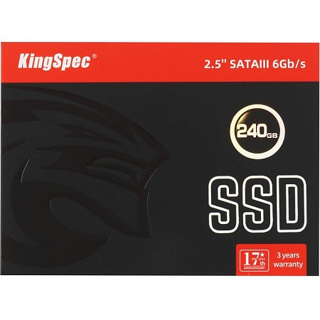 Накопитель SSD 2,5" SATAIII 240Gb Kingspec P4-240 Накопитель SSD 2,5" SATAIII 240Gb Kingspec P4-240