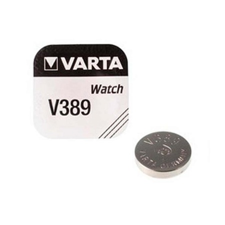 Батарейка  Varta 389 BL1 Silver Oxide 1.55V (1/10/100) (1 шт.)