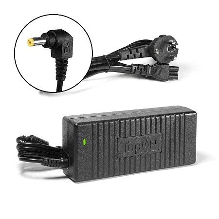 Универсальный БП для ноутбуков TopON TOP-HP14 90W 19V-19V 4.74A от бытовой электросети