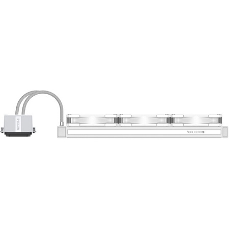 Кулер водяного охлаждения ID-Cooling Dashflow 360 Basic White LGA1700/1200/15XX/AM5/4 (260W)
