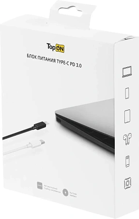 Универсальный БП для ноутбуков TopON TOP-UC100 автоматический 100W 5V-20V 3.0A от бытовой электросет Универсальный БП для ноутбуков TopON TOP-UC100 автоматический 100W 5V-20V 3.0A от бытовой электросет