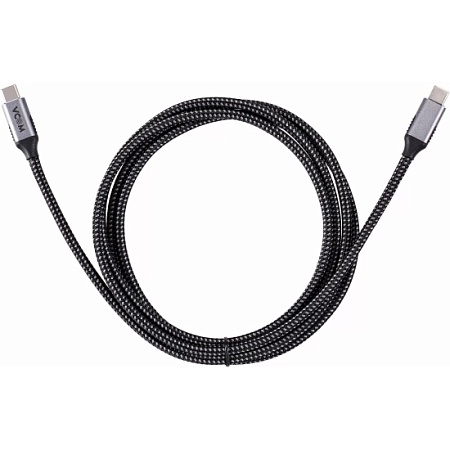 Кабель для зарядки и передачи данных VCOM CU420M-1 USB3.2 Type C (m) Gen2X2,20Gbs,100WT,4KX60Hz,1.8m Кабель для зарядки и передачи данных VCOM CU420M-1 USB3.2 Type C (m) Gen2X2,20Gbs,100WT,4KX60Hz,1.8m