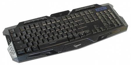 Клавиатура Gembird KB-G11L, USB, 3 подсветки, 10 доп.клавищ