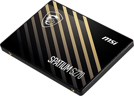 Накопитель SSD SATAIII 2.5" 240Gb MSI SPATIUM S270 S78-440N060-P83 Накопитель SSD SATAIII 2.5" 240Gb MSI SPATIUM S270 S78-440N060-P83