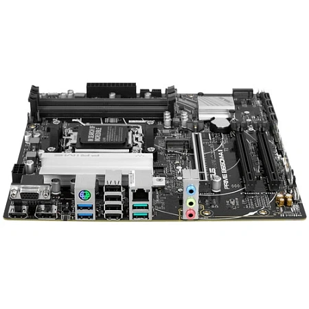 Мат.плата Socket AM5 Asus PRIME B650M-A II-CSM (4xDDR5,mATX AC`97 8ch(7.1) 2.5Gg,RAID+VGA+HDMI+DP)