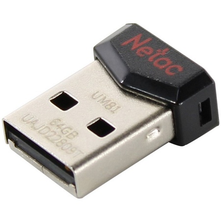 USB-флеш-накопитель Netac 64Gb UM81 NT03UM81N-064G-20BK USB2.0 черный USB-флеш-накопитель Netac 64Gb UM81 NT03UM81N-064G-20BK USB2.0 черный