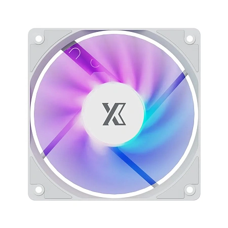 Вентиляторы XASTRA FC120W FRGB 120x120x25мм (FRGB 6 цветов,1200±11% RPM,white)