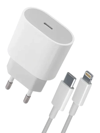 Сетевое ЗУ DEFENDER UPC-31 USB-C/PD20W,кабель lightning Сетевое ЗУ DEFENDER UPC-31 USB-C/PD20W,кабель lightning