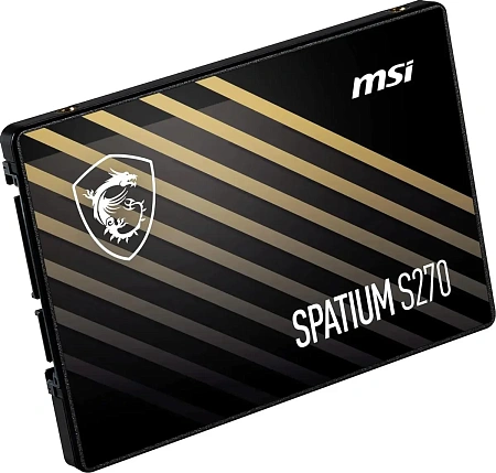 Накопитель SSD SATAIII 2.5" 240Gb MSI SPATIUM S270 Накопитель SSD SATAIII 2.5" 240Gb MSI SPATIUM S270
