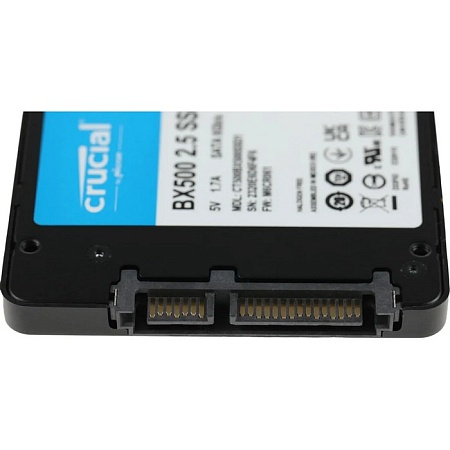 Накопитель SSD SATAIII 2.5" Crucial BX500 (R/W - 550/500 MB/s) CT500BX500SSD1 Накопитель SSD SATAIII 2.5" Crucial BX500 (R/W - 550/500 MB/s) CT500BX500SSD1