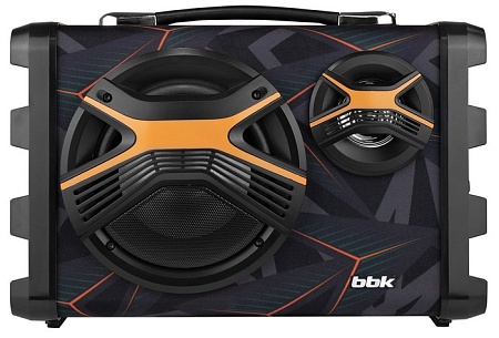 Колонки BBK BTA607 1.0 черный 35Вт BT портативные