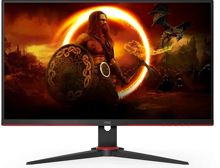 LCD монитор 23.8" AOC 24G2SAE Black-Red