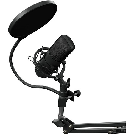 Микрофон проводной Oklick SM-700G 2.5м черный