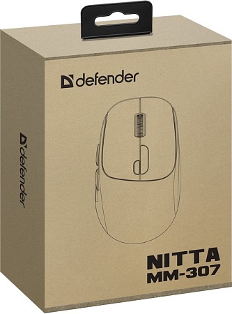 Мышь беспроводная оптическая Defender Nitta MM-307 бел (4D,2.4+2*BT,1600dpi,400мАч) Мышь беспроводная оптическая Defender Nitta MM-307 бел (4D,2.4+2*BT,1600dpi,400мАч)